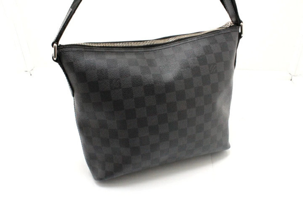 Louis Vuitton Graphite Black Damier Bag Mick Shoulder Black
